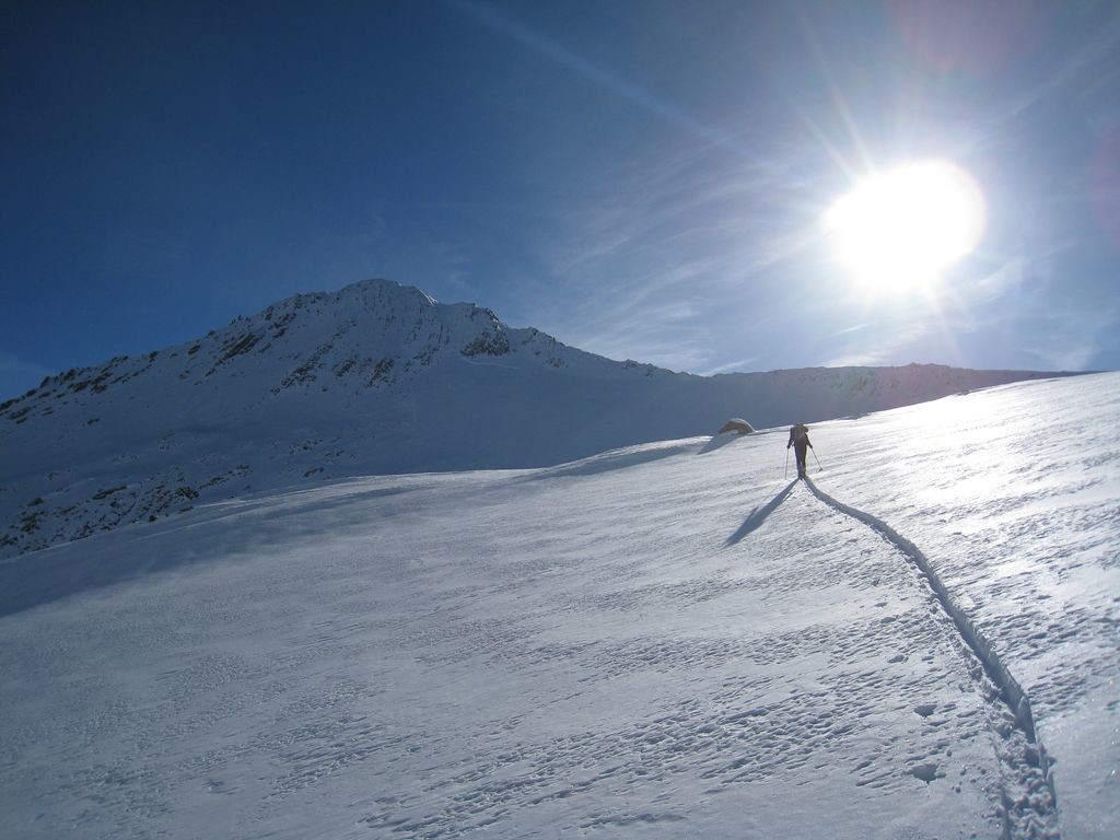 Aiguille de Goléon et glacier Lombard