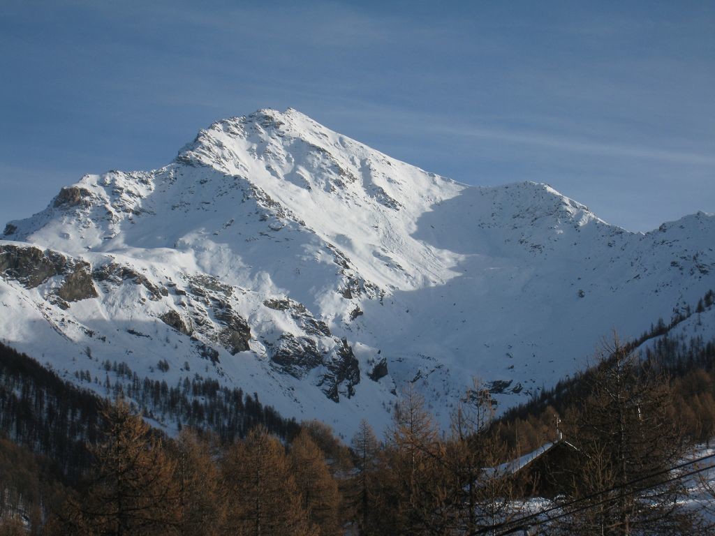 Face W de la Punta Rognosa, depuis Sestriere