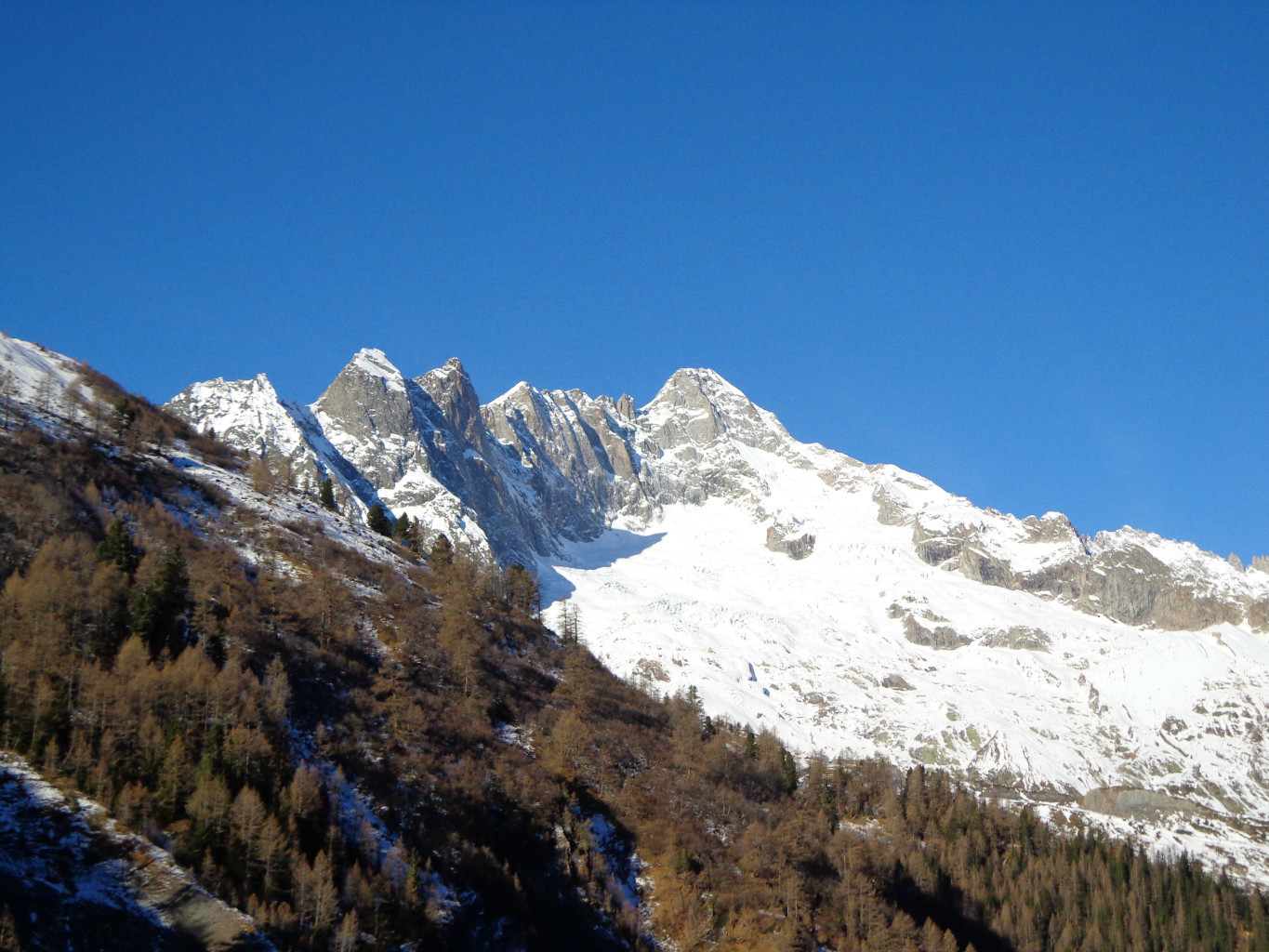 Vue sur le Dolent