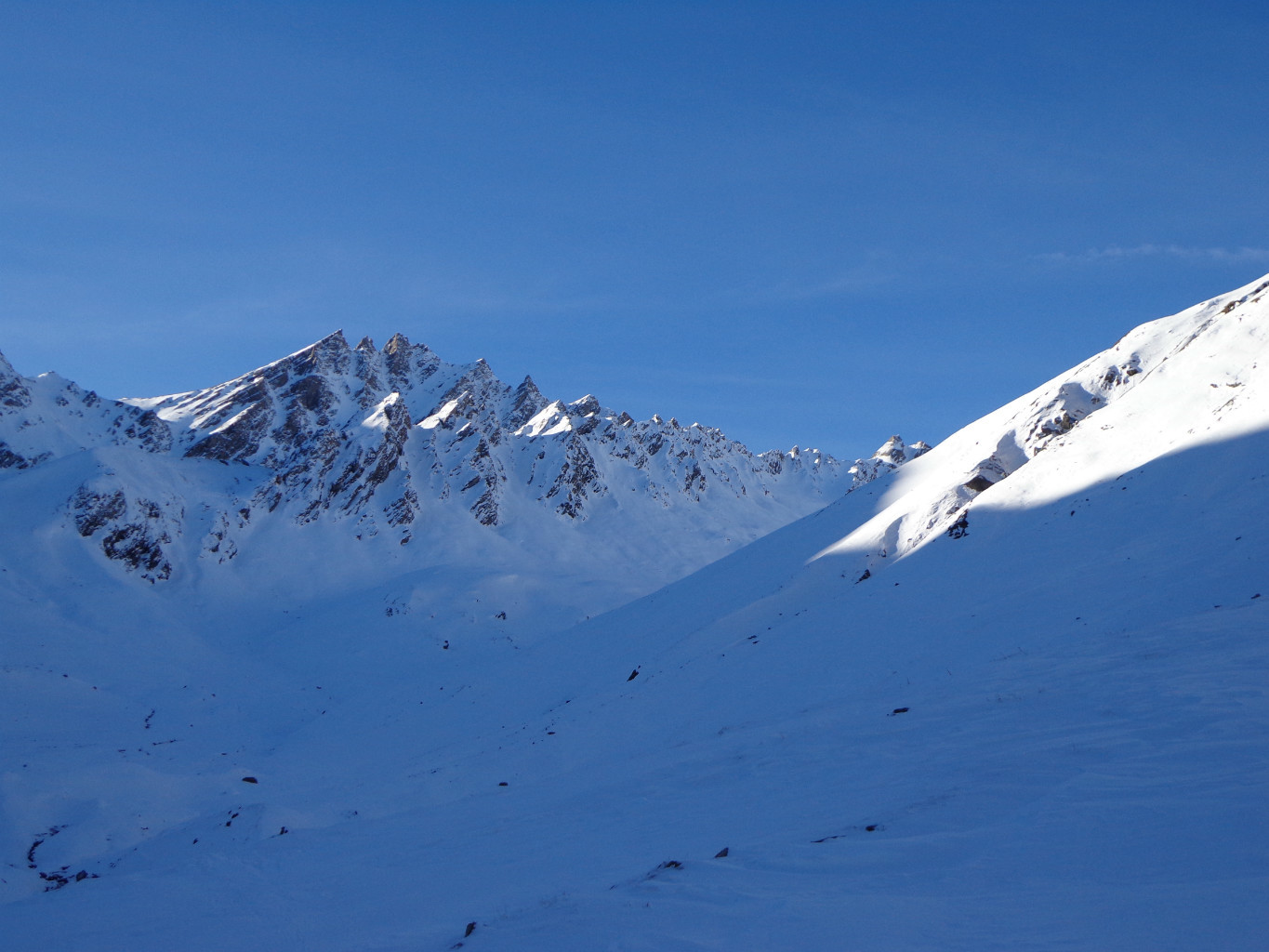 Entrée de la combe de Ban Darrey