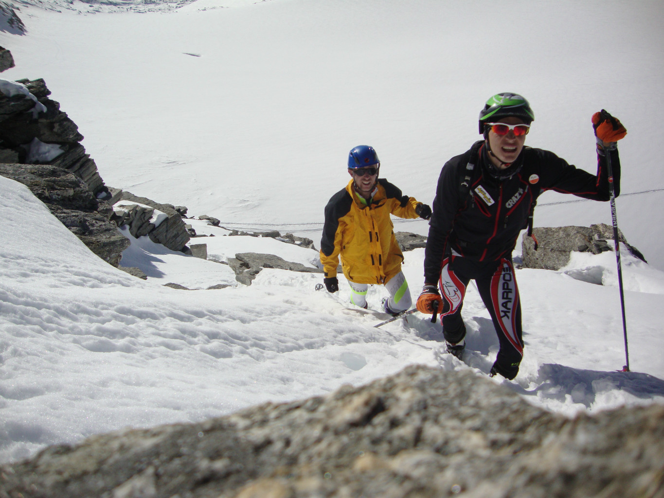 Breithorn - Mte Léone - Breithorn, 21.11.2011; Arête sud