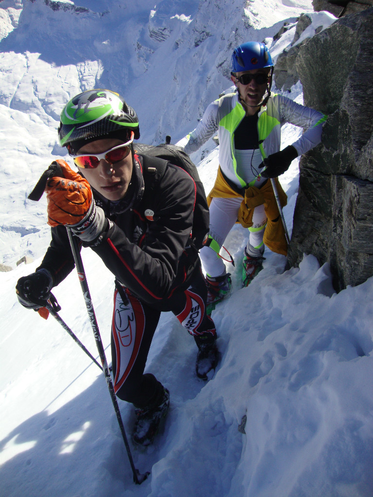 Breithorn - Mte Léone - Breithorn, 21.11.2011; Arête sud