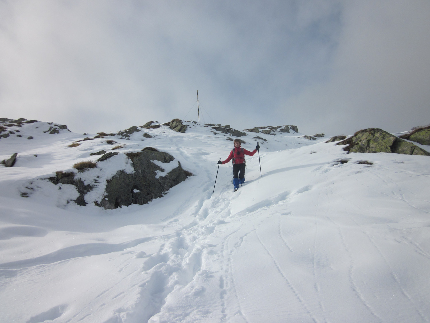 Descente en direction du bisse de Nessjeri