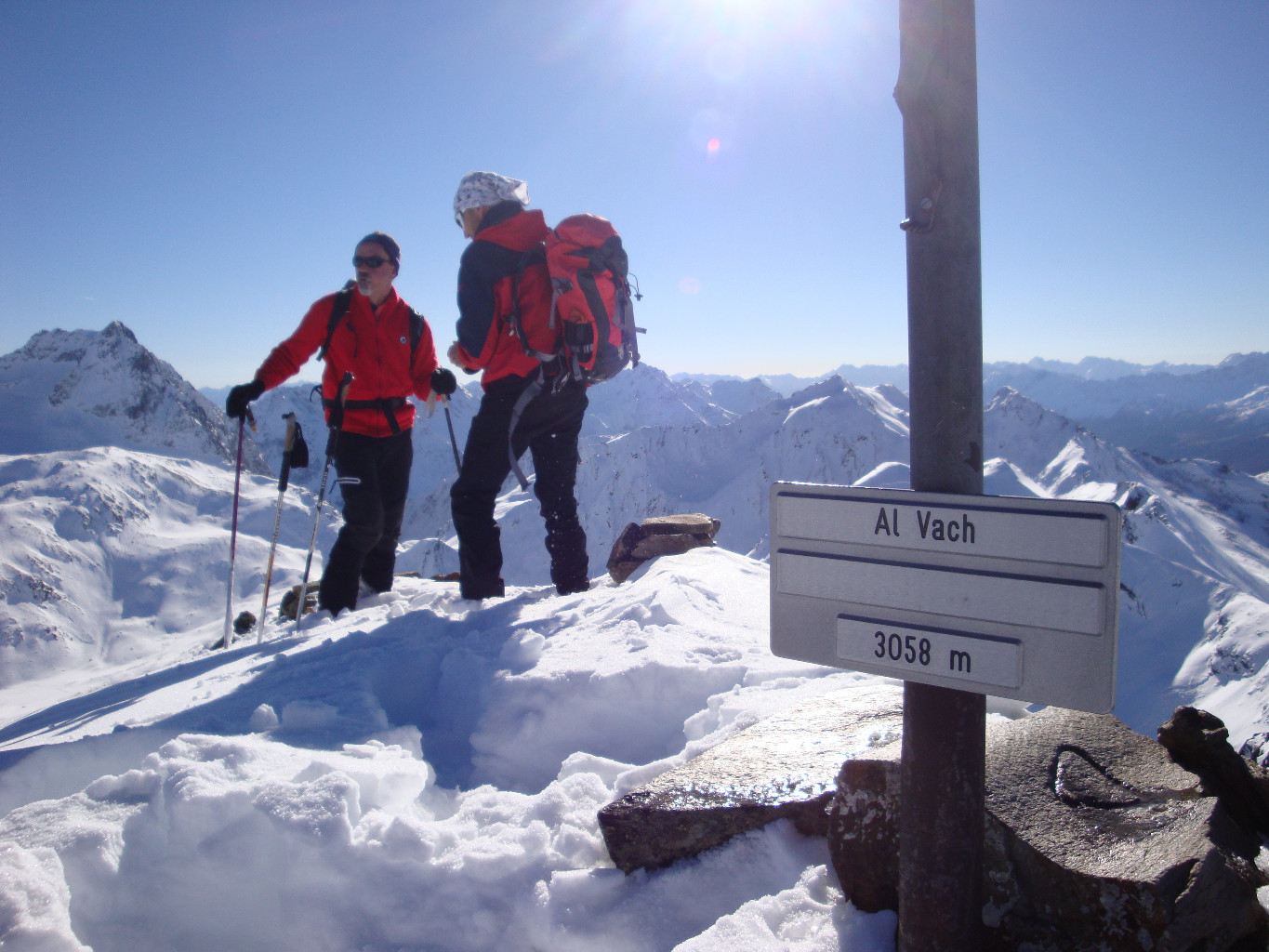 Monte Vago: la cima