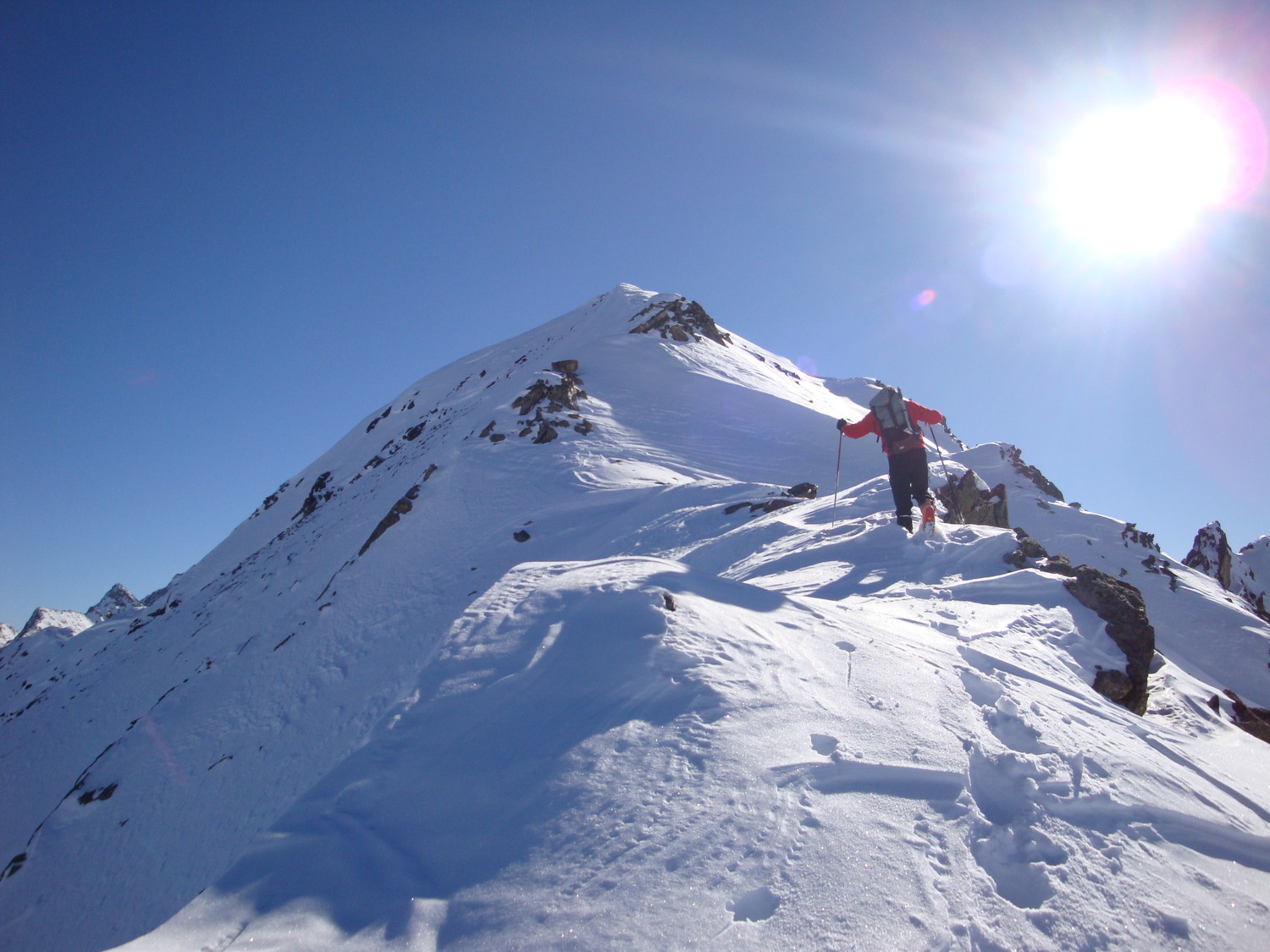 Monte Vago: verso la cima