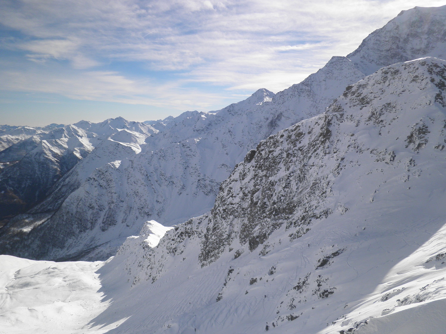 Buona neve all'ombra