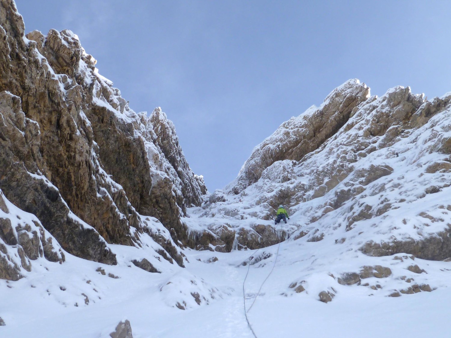 Julien dans le goulet final