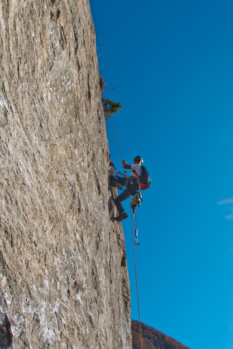 andrea durante l'apertura
