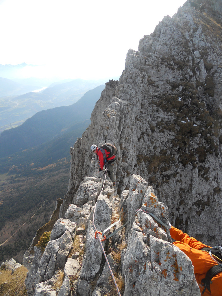 sur le fil