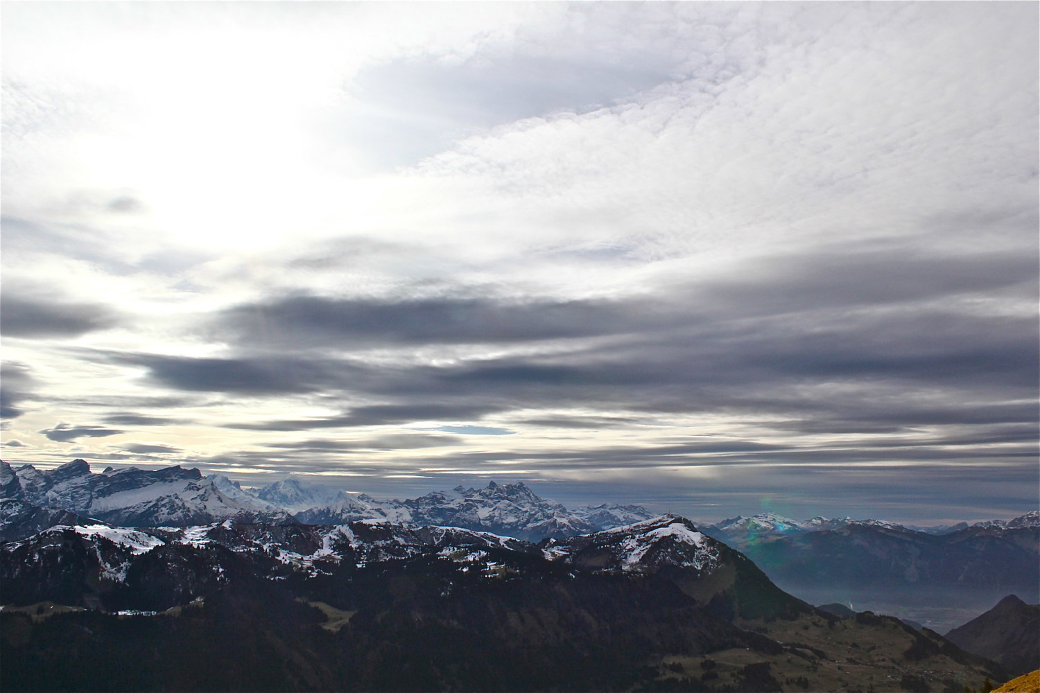 Le foehn arrive