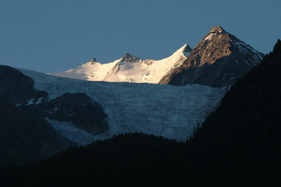 Nadelhorn, Stecknadelhorn, Hohberghorn, Dirruhorn et RiedGletscher, par omα