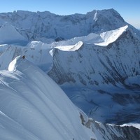 Flo sur la crête