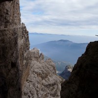 Via Ferrata del Bochette Centrali - ambiance