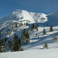Dent du Corbeau et Col de Charvan
