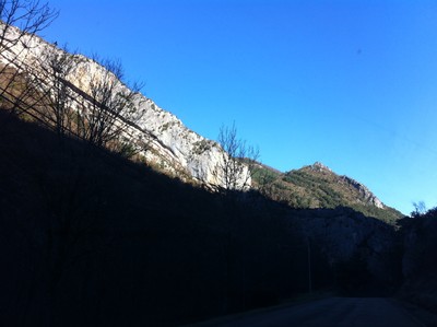 vue sur le secteur à gauche du ruisseau vue sur le secteur à gauche du ruisseau