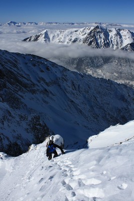 Couloir des Skieurs au Petit Armet Couloir des Skieurs au Petit Armet