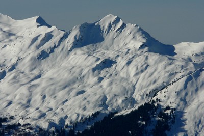 La Dent du Corbeau, versant NE La Dent du Corbeau, versant NE