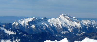 Du Crêt des Mouches à la Tournette Du Crêt des Mouches à la Tournette