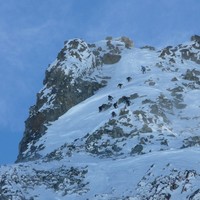 Foule sur le Grand Pic de la Lauzière