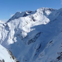 Pic du Mourre la Mine, Pointe des Moutières, col de Mal Cros, brèche de l'Homme Etroit
