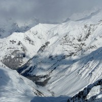 Au dessus du vallon de Navette