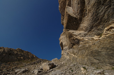 Dans le couloir de la pène Blanque Dans le couloir de la pène Blanque