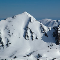 Montarrouye face SW (ou W) depuis tuhou de Cloutou