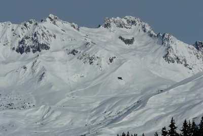 Vers le Col de la Flachère (versant SE)