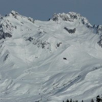 Vers le Col de la Flachère (versant SE)