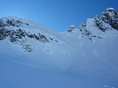 Col de l'Ile : Versant NE