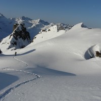 Départ du refuge de Chalance