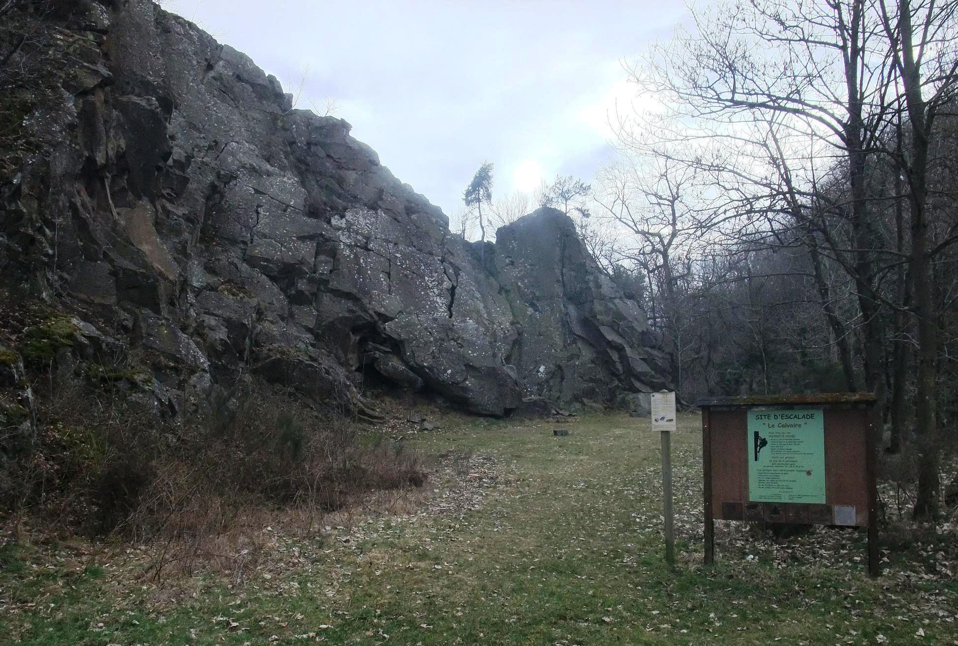 Saint Symphorien : vue d'ensemble du secteur 1
