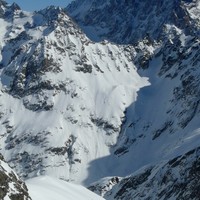 Tours de Boverjat, Col du Chéret (versant W)