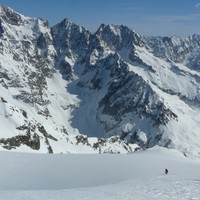 Descente face aux Bans, Aupillous, Jocelme...