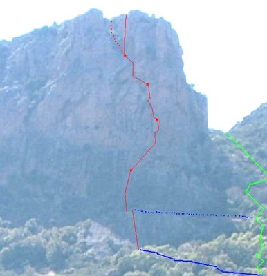 voie Golgotha face nord summit trois croix voie Golgotha face nord summit trois croix