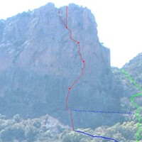voie Golgotha face nord summit trois croix