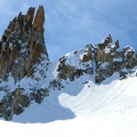 Versant E de la brèche Puiseux