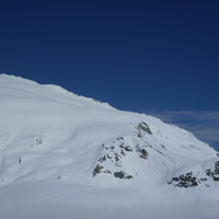 Combe d'accès la plus facile pour monter au Pigne d'Arolla