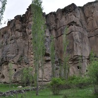 fissure dans la basalte