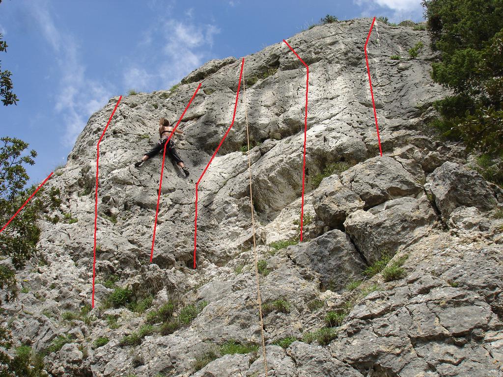 Roche Pertu secteur sud