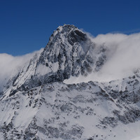 Il versante N della Bessanese 3592m