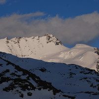 Rimpfischhorn 4198m dalla Taschhutte 2701m