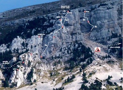 topo conquête de l'W topo conquête de l'W