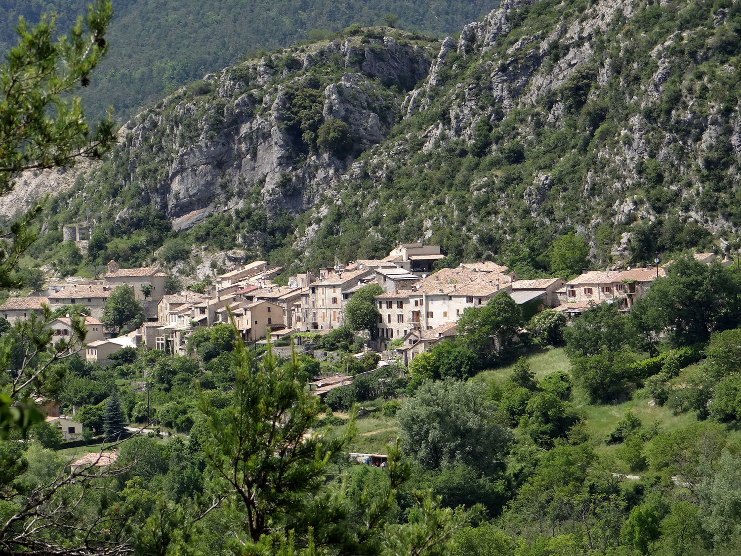 Gars au pied de la barre des Fournès
