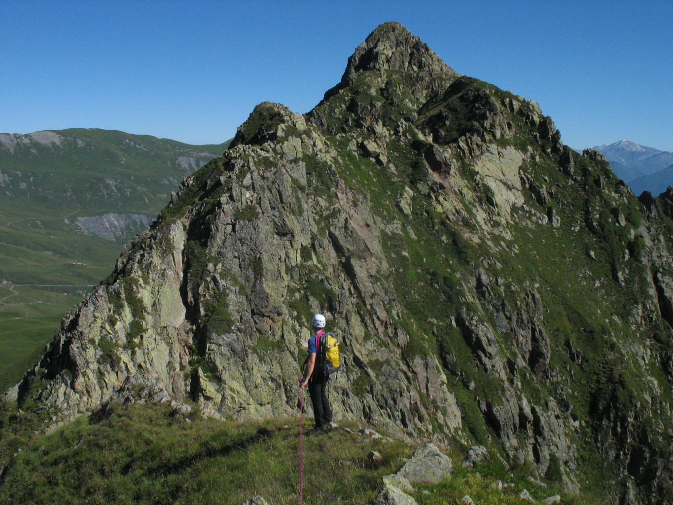 Les deux derniers tiers de la crête