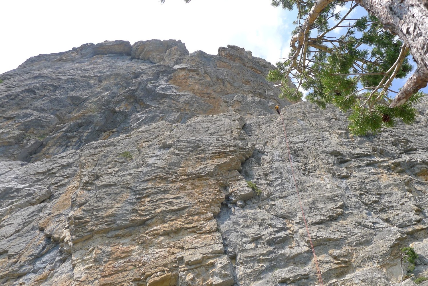 Rappels dans le dièdre