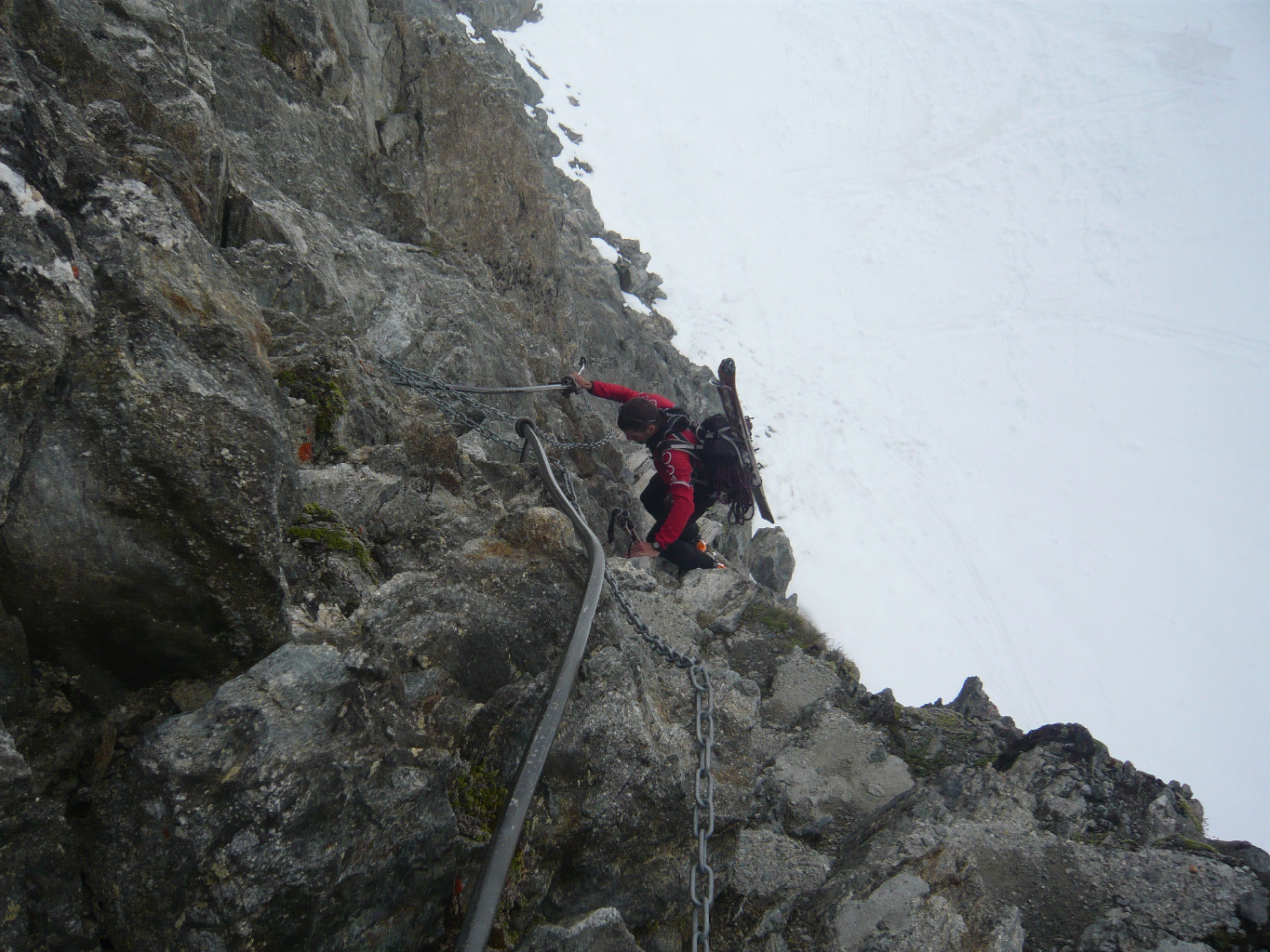 la montée au refuge