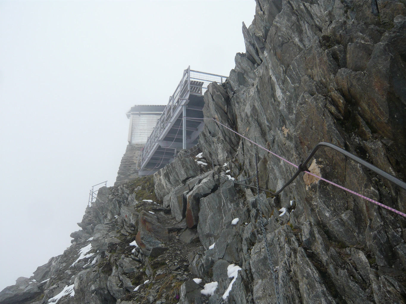 la montée au refuge