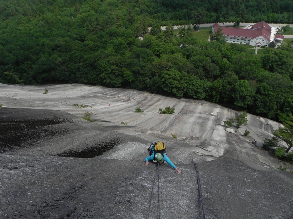 Whitehorse Ledge - Sea of Holes L4 (crux)