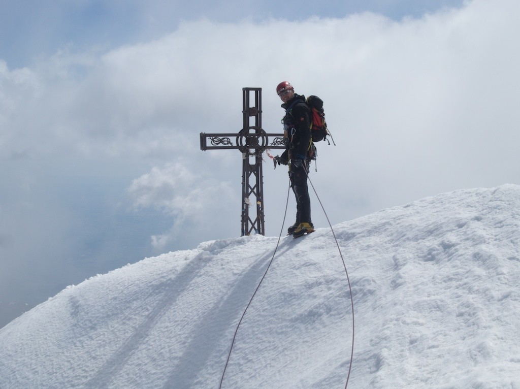 Matteo in vetta al Monviso 3.841 mt